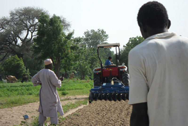 Agricultural Machinery Case for field experiment